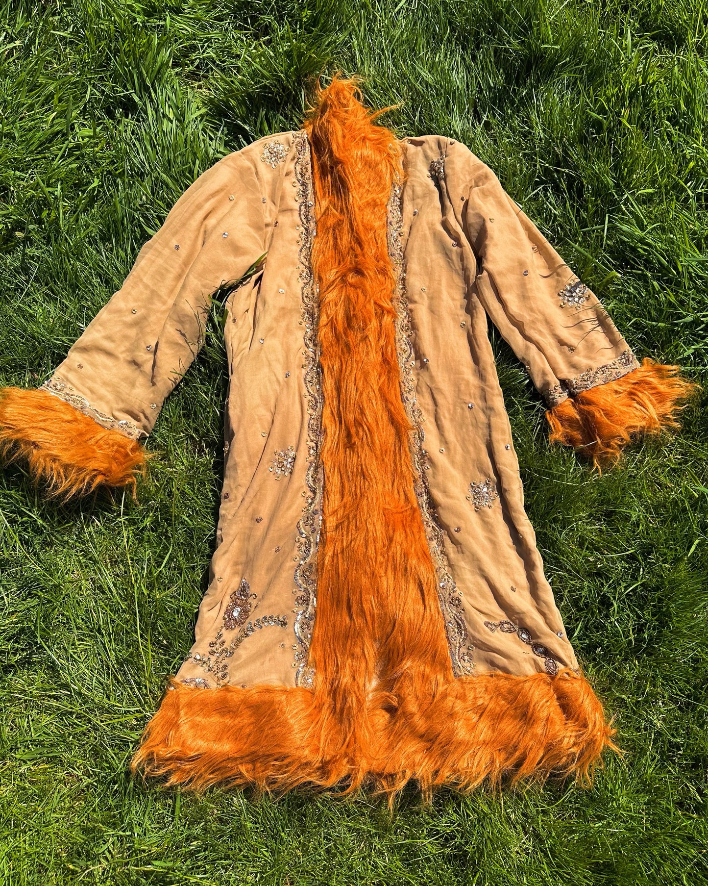 Cowboy Afghan Coat Size S
