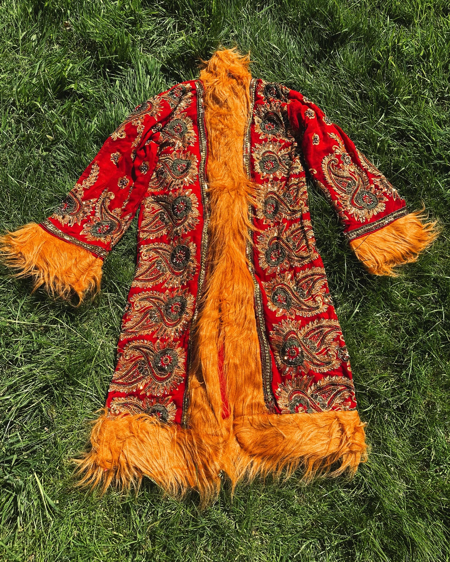 Phoenix Afghan Coat Size M