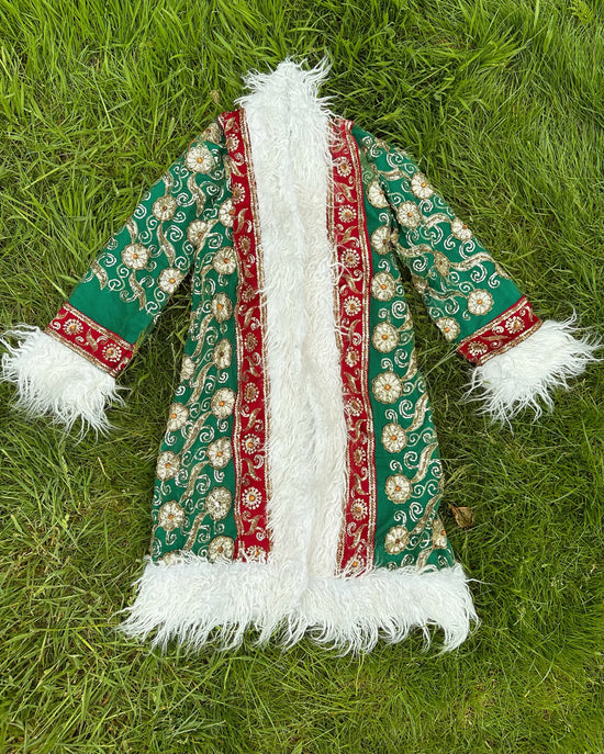 Orchird Afghan Coat Size L