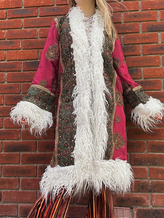 Lady Eleanore Afghan Coat Size M